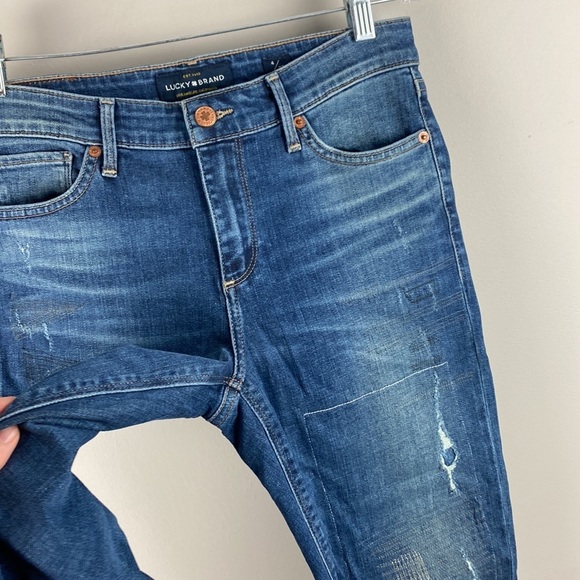 Lucky Brand Ava Skinny Jeans Size 4/27 - Picture 7 of 16
